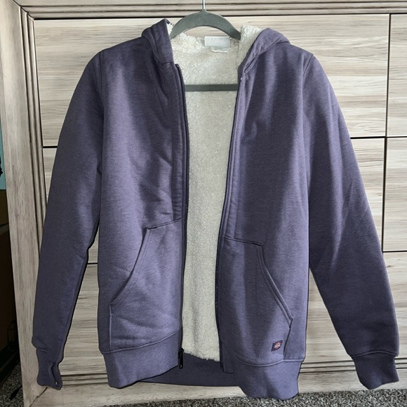 Women’s size XS Dickies high pile fleece lined hoodie - Picture 1 of 4